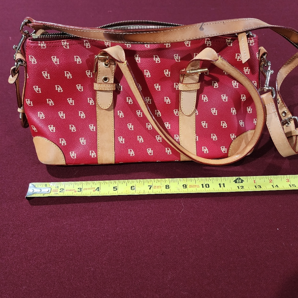 Dooney & Bourke Red Leather Handbag for Women